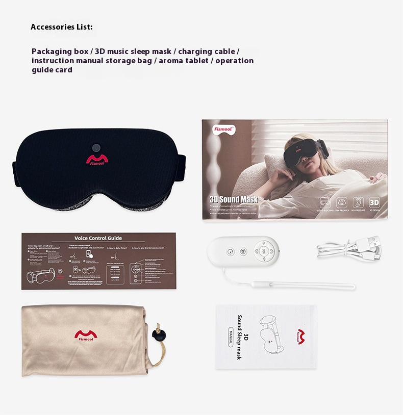 Smart White Noise Sleep Mask