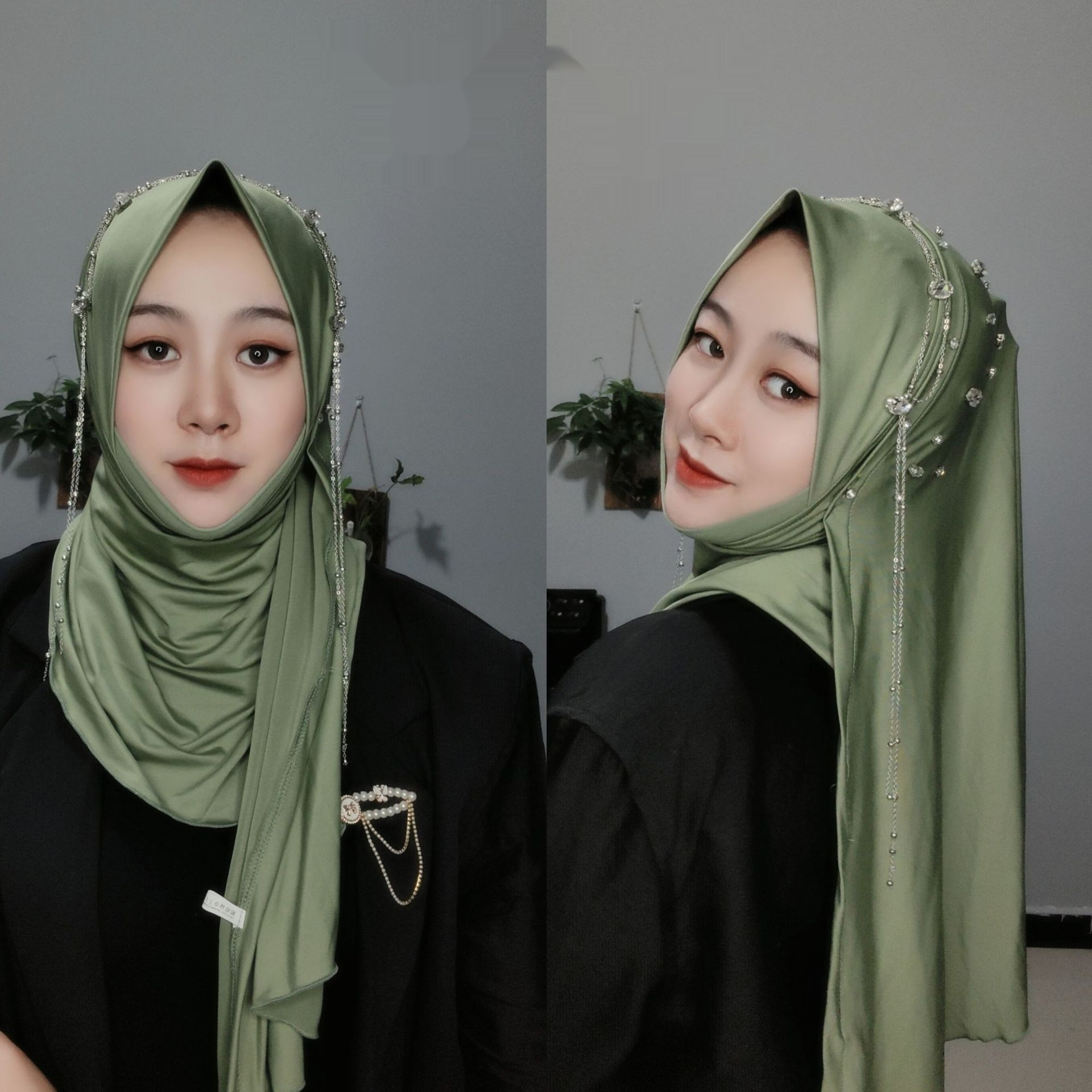 Milk Silk Double-sided Tassel Heavy Industry Winding Towel New Scarf - Image 5