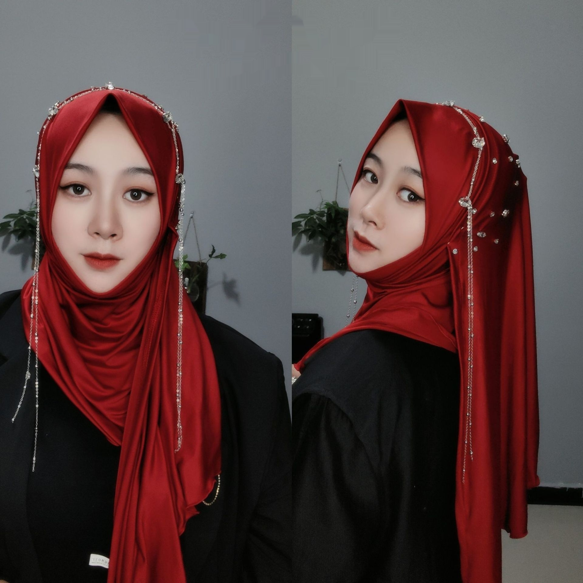 Milk Silk Double-sided Tassel Heavy Industry Winding Towel New Scarf - Image 4