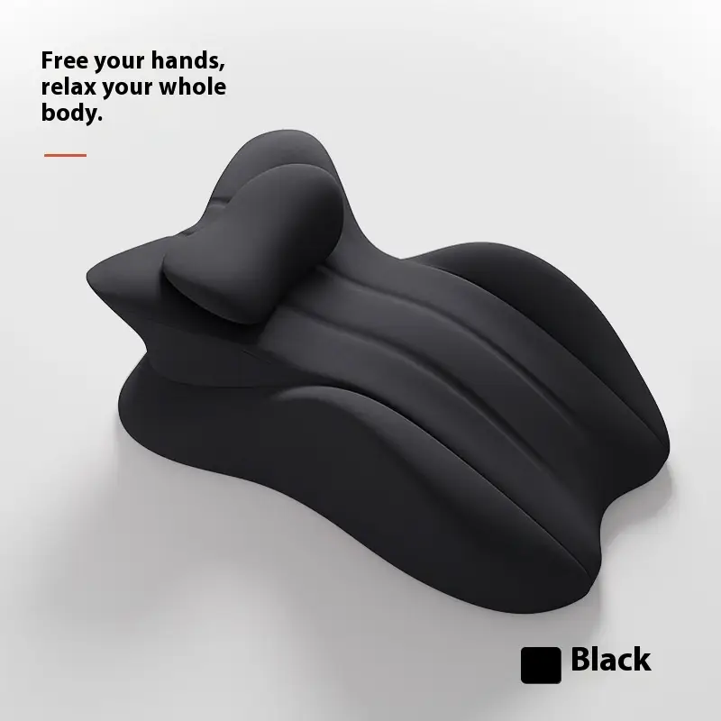 Leg Lifting And Playing Mobile Phone Face Pillow Bed Polyester Cotton Decompression