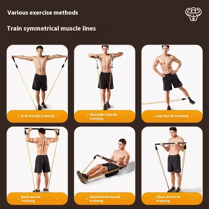 Exercise Chest Muscle Equipment Household Elastic String