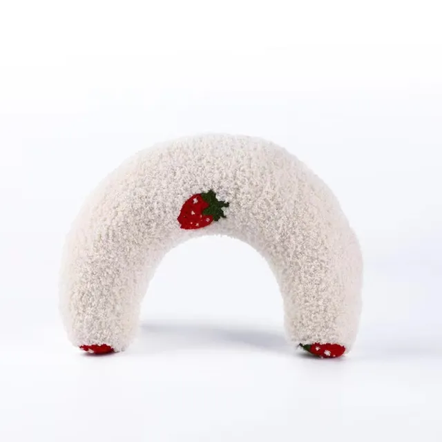Anti scratching Protective Cervical Pillow Cat Toy Pillow Pet Supplies White - Shop at LoveMi