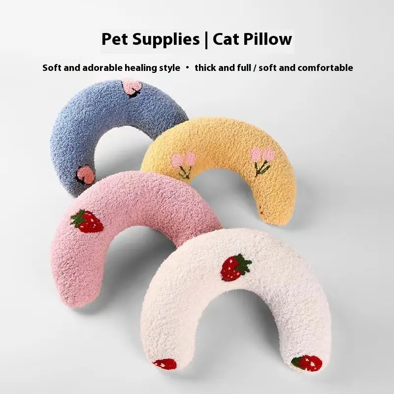 Anti-scratching Protective Cervical Pillow Cat Toy Pet