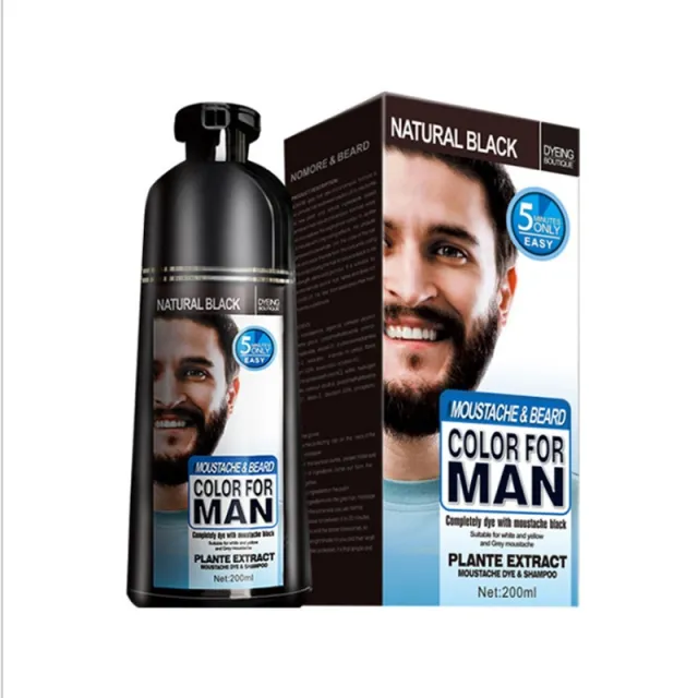 Men's Beard Care Hair Color Cream 200Ml - Shop at LoveMi
