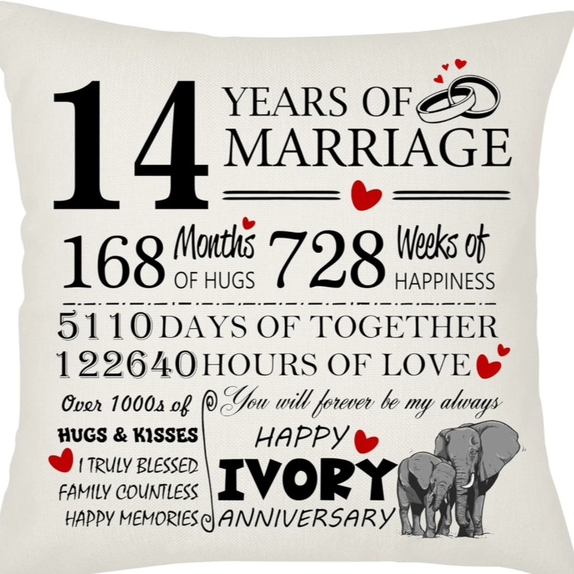 Linen Pillow Printing Home Sofa Cushion Cover