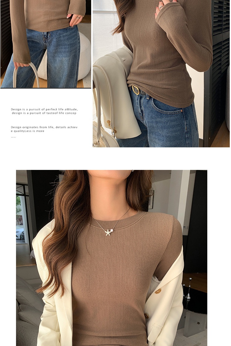 Rückansicht Long-Strickjacke