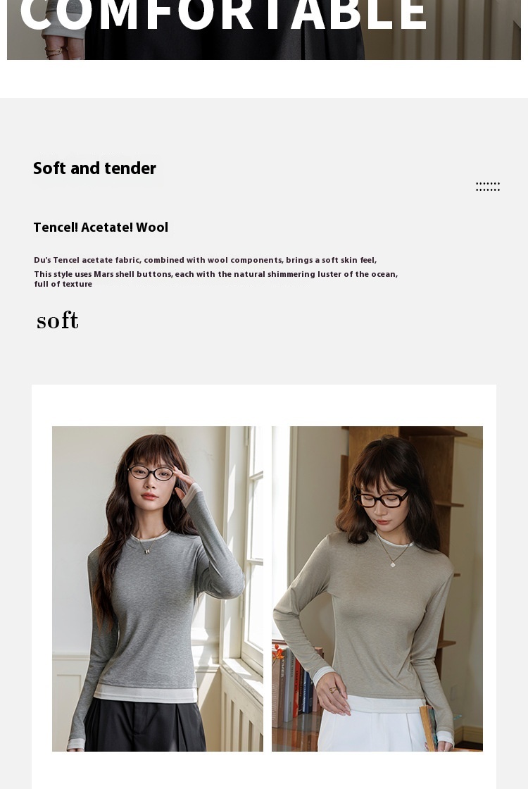 Strickpullover Rückenansicht