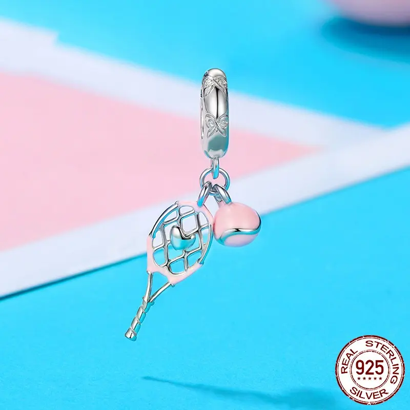 Drip Tennis Pendant Parts S925 Sterling Silver