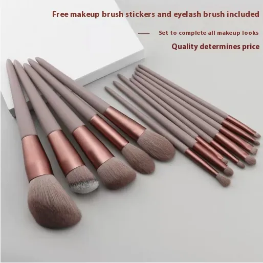Quick drying Hair Makeup Brush 13 Tools Suit - 13 Pcs