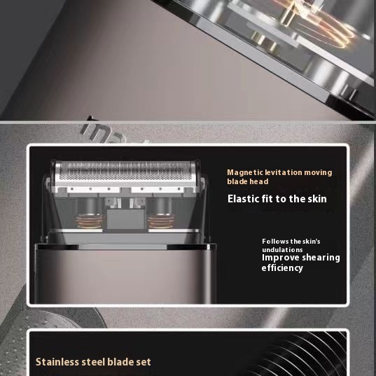 Household Push Light Barber Shop Electric Shaver 5