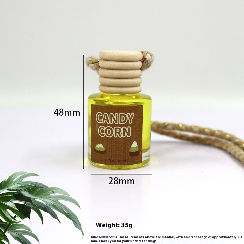 Auto Perfume Glass Bottle Car Aromatherapy Pendant Wood Aromatherapy 8