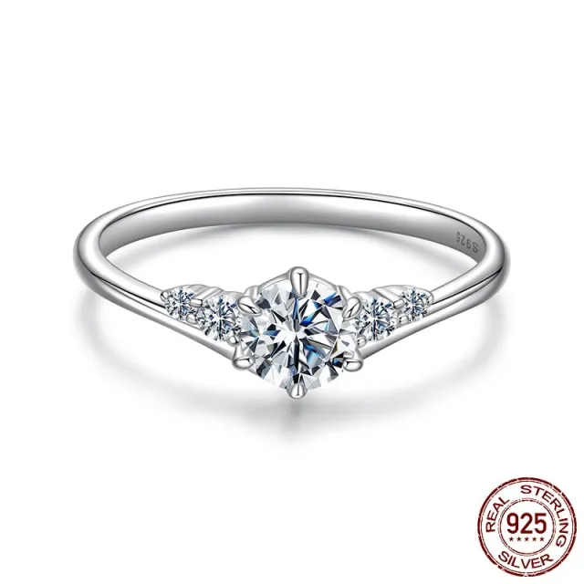 S925 Sterling Silver Shining Ring Proposal Bracelet Us6 - Shop at LoveMi