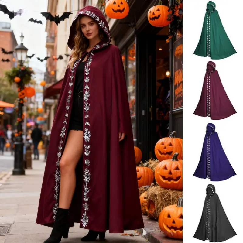 Long Hooded Cloak