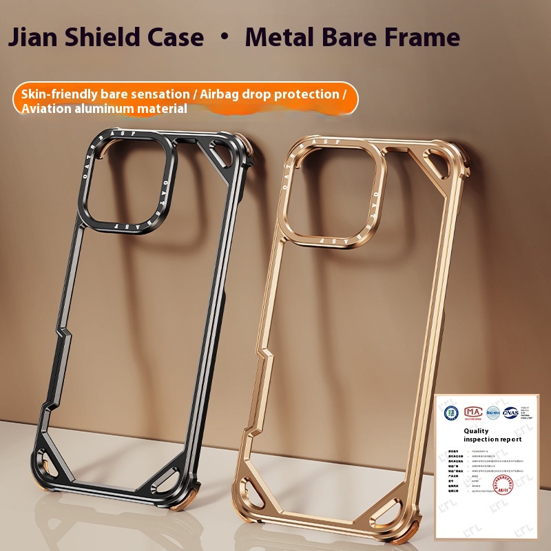 Creative Metal Aluminum Alloy Hollow Phone Case