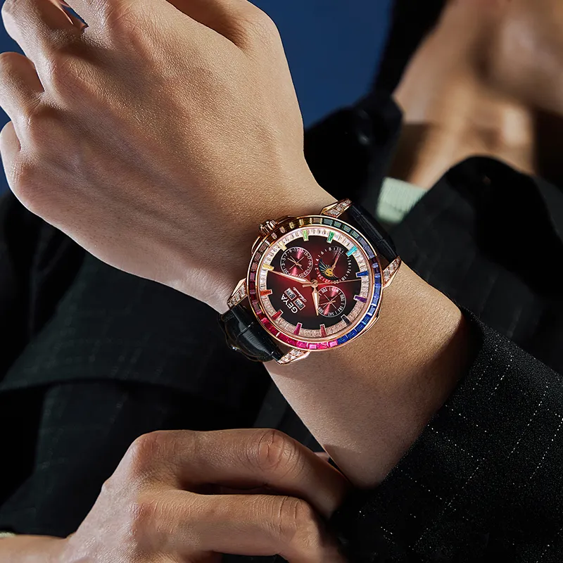 Rainbow Circle Multifunctional Mechanical Watch Fully Automatic