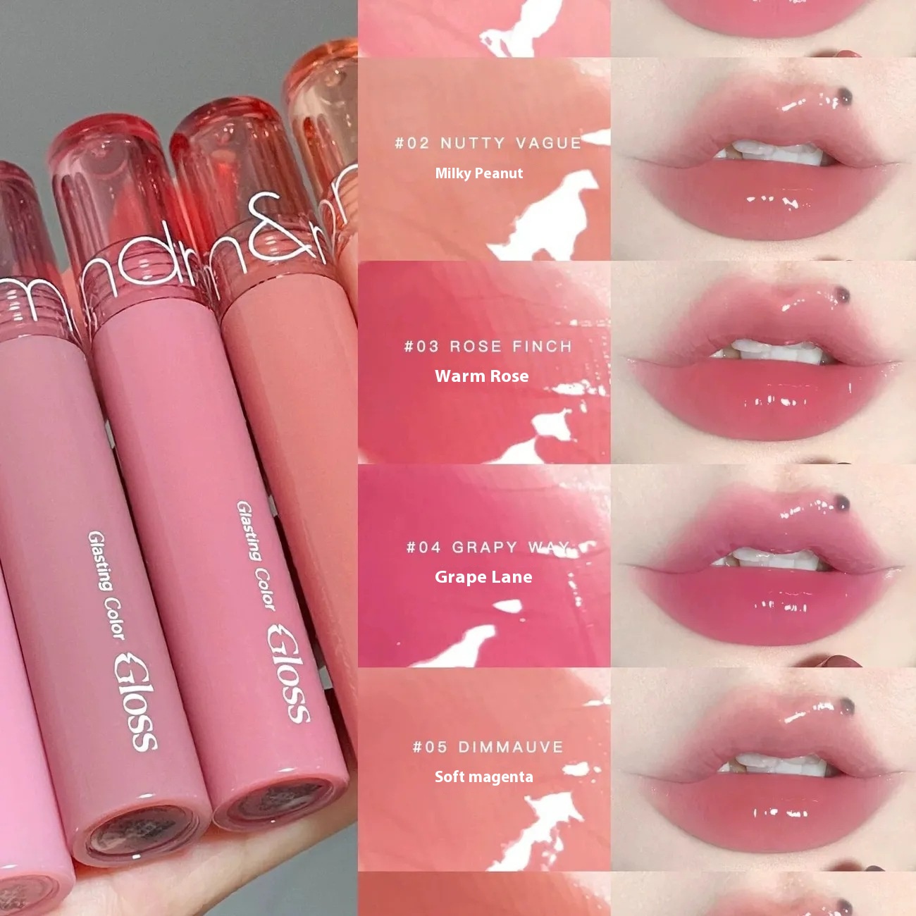 Water Light Mirror No Stain On Cup Lip White Lasting Pure Desire Lip