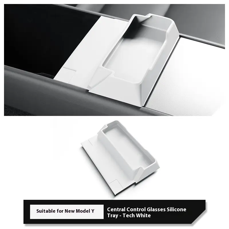 Car Silicone Central Control Glasses Tray Storage Box