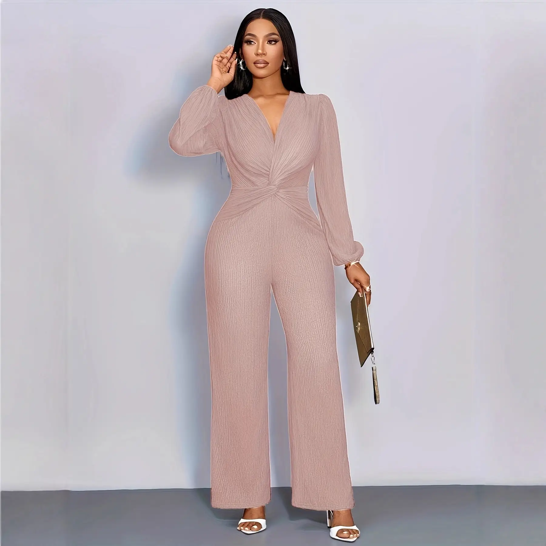 Women's Clothing Solid Color Fashion Slim Fit Bodysuit