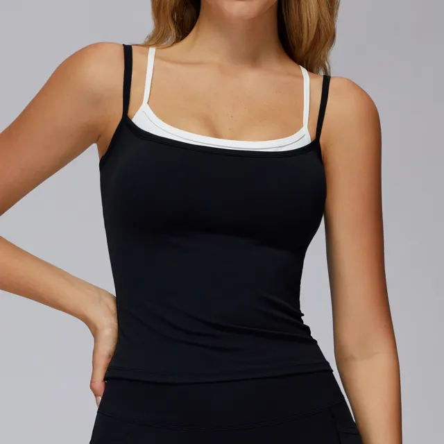 Two piece Camisole Slim Fit Nude Feel Slimming Nude - Shop at LoveMi