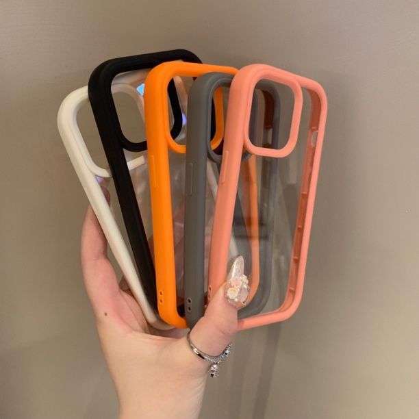 Advanced Solid Color Transparent Drop-resistant Phone Case - Image 6