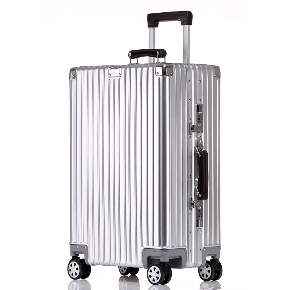 Password Aluminum Frame 20-inch Magnesium Luggage