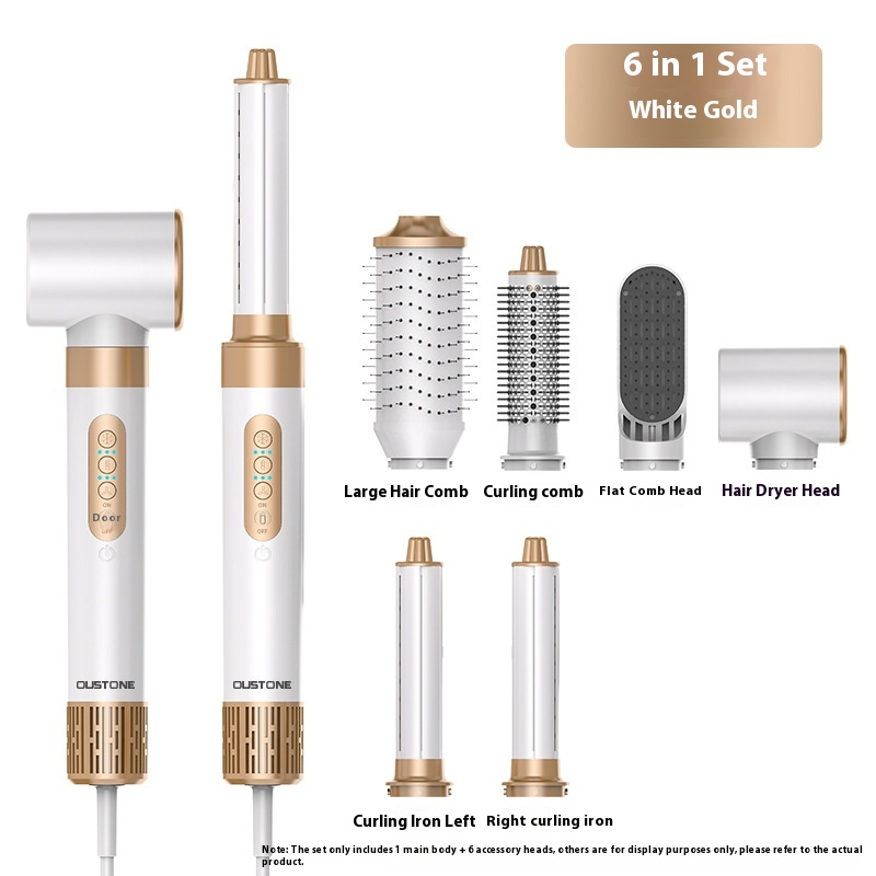 Household 8 In 1 Hair Curler Multifunctional Blowing Combs 9