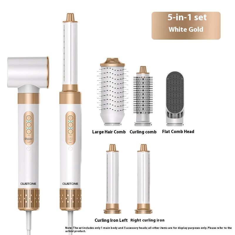 Household 8 In 1 Hair Curler Multifunctional Blowing Combs 11