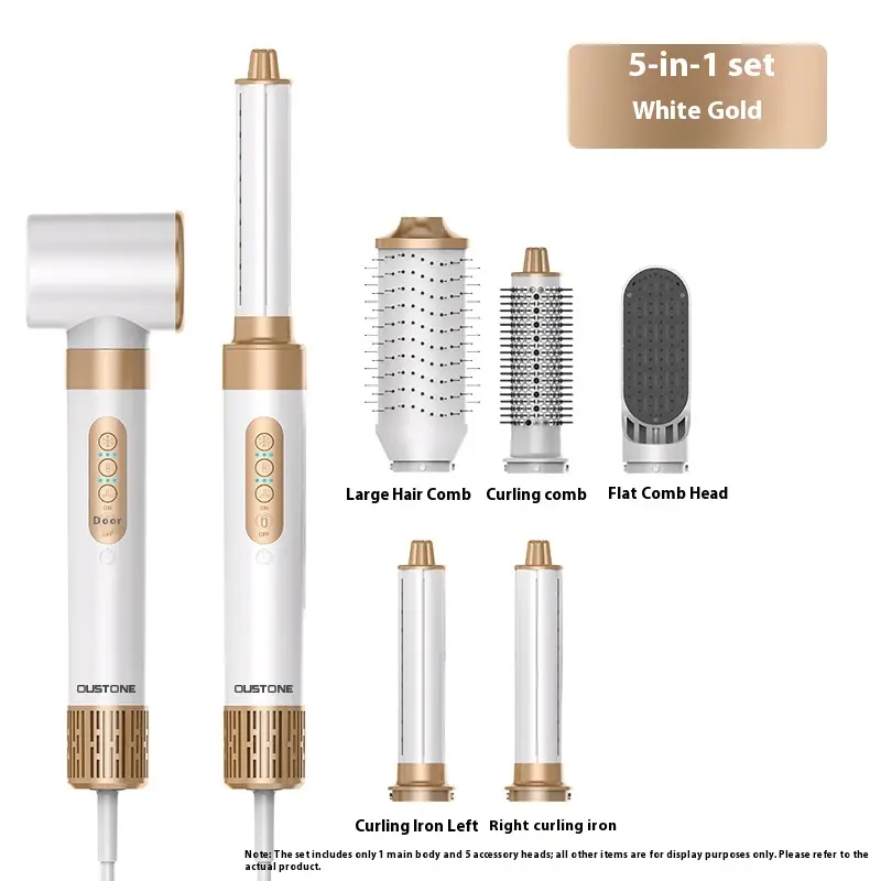 Household 8 In 1 Hair Curler Multifunctional Blowing Combs