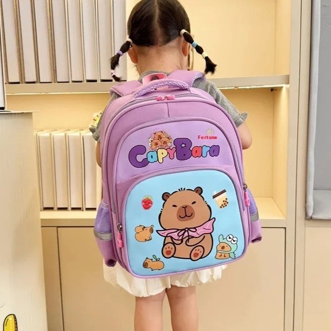 New Children's School Bag Cartoon Capabala Bag