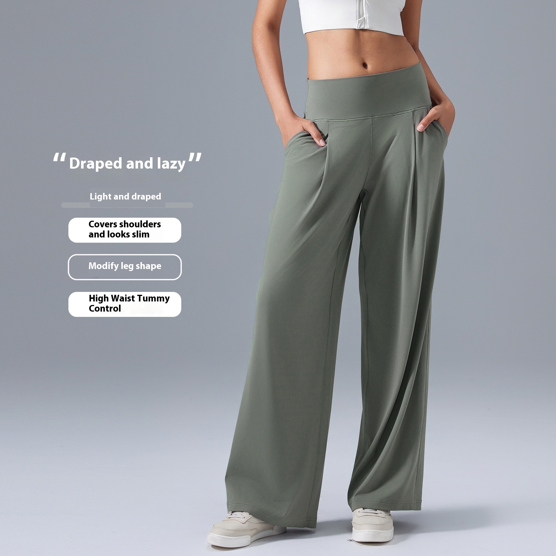 New Fashion Casual Loose Track Pants Women