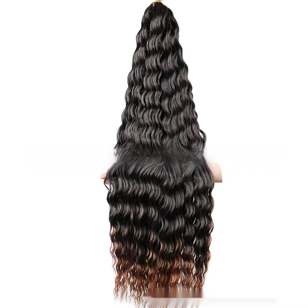 Deep Wave Wig Crochet Latin American Curly Hair 15