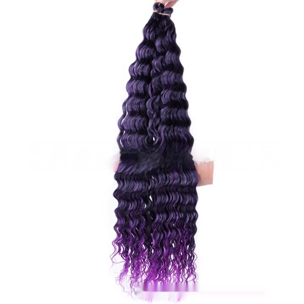 Deep Wave Wig Crochet Latin American Curly Hair 19