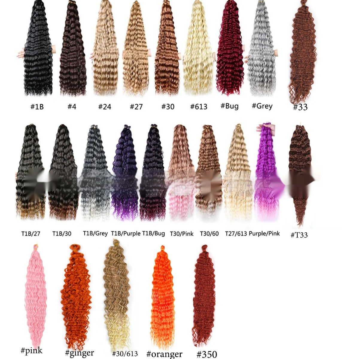 Deep Wave Wig Crochet Latin American Curly Hair