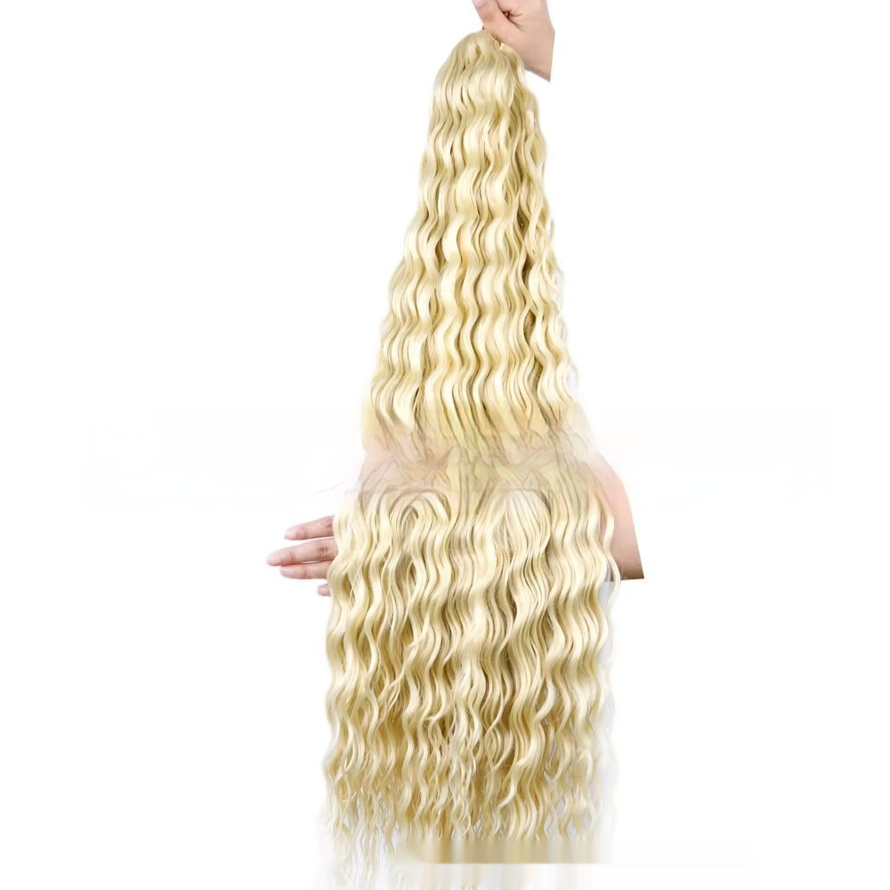 Deep Wave Wig Crochet Latin American Curly Hair 5