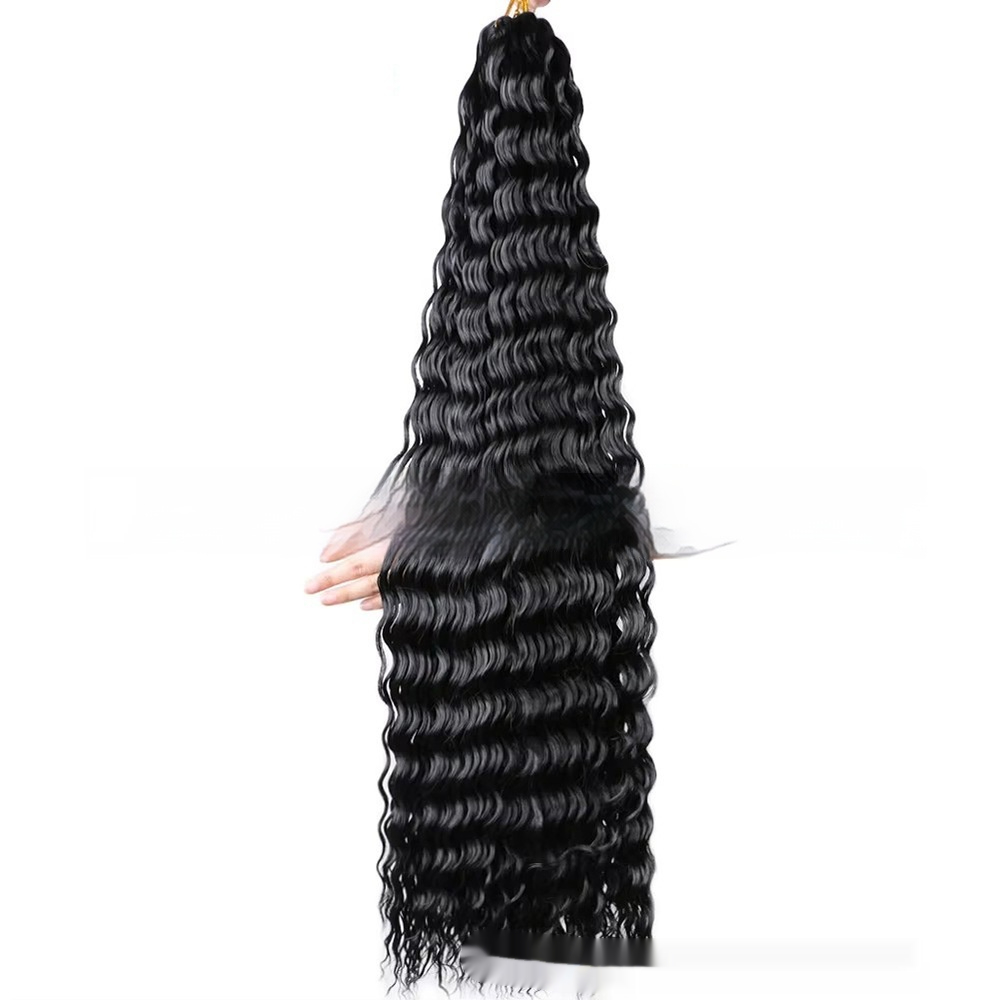 Deep Wave Wig Crochet Latin American Curly Hair 3