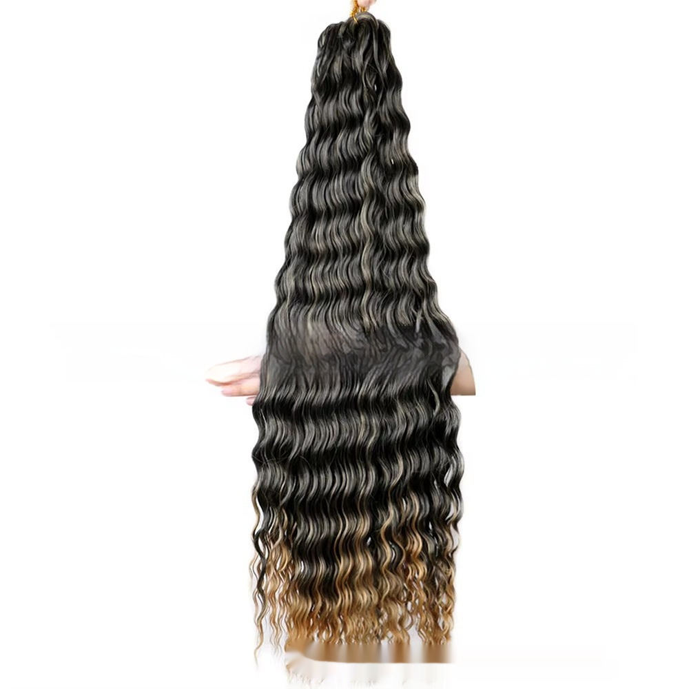 Deep Wave Wig Crochet Latin American Curly Hair 14