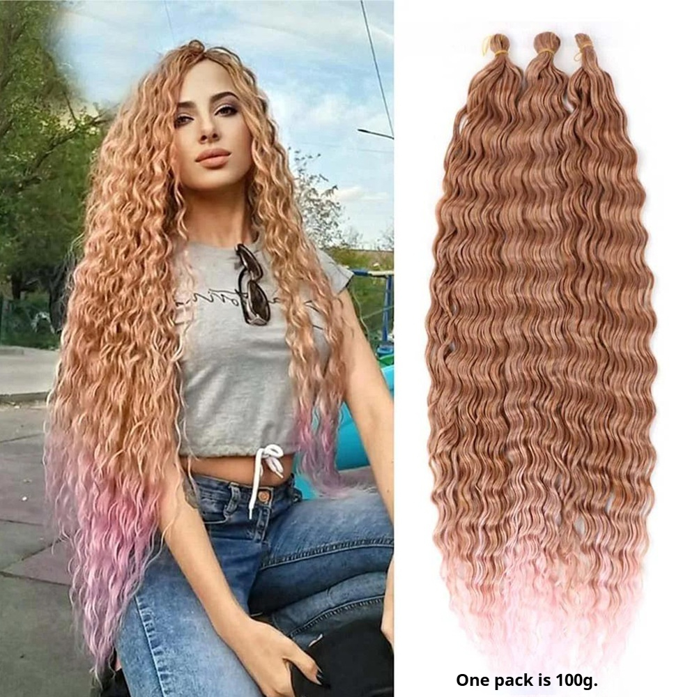 Deep Wave Wig Crochet Latin American Curly Hair