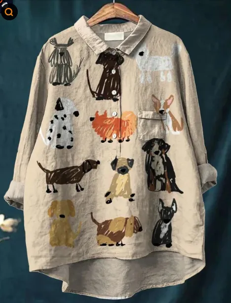 Casual Long Sleeve Shirt Animal Print Hawaiian Long Sleeve Shirt Image Payment - Shop at LoveMi