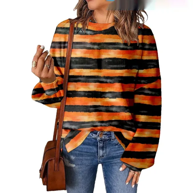 3D Digital Printing Pattern Shading Fashion Trend Round Neck Sweater G Style 4Xl - Shop at LoveMi