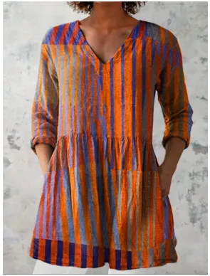 Summer Fashion Casual V neck Women's Top Vnsy01 Sx4053 - Shop at LoveMi