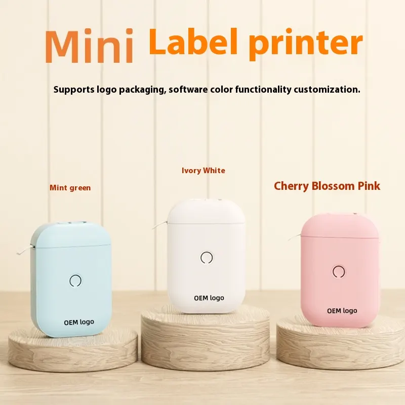 Printer Portable Bluetooth Mini Household Thermal Labeling Machine Storage
