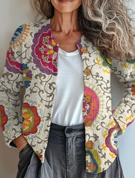Autumn And Winter Popular Loose 3D Printed Sweater 54Style - Shop at LoveMi