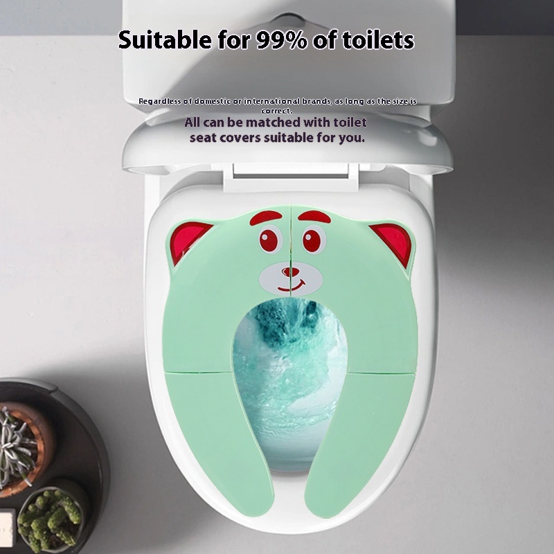 Children's Outing Seat Mat Baby Folding Travel Portable Toilet