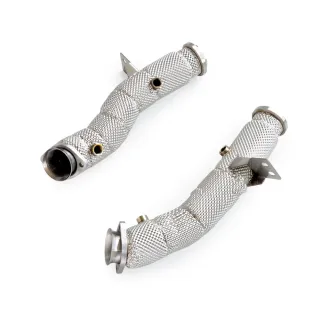 Stainless Steel Free-flowing Downpipe With Heat Insulation Layer