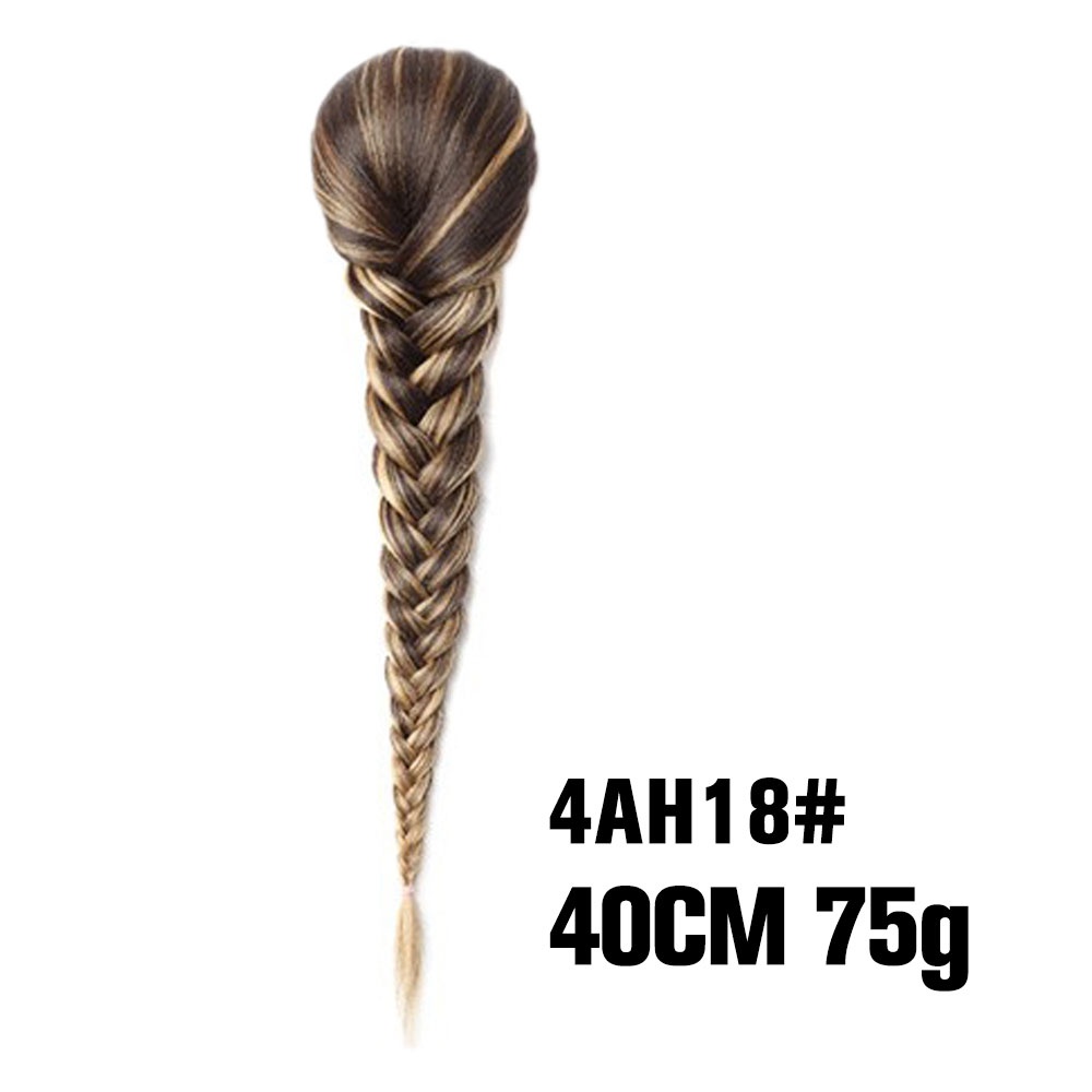 Synthetic Braided Fishtail Horse Tail Women's Wig 23
