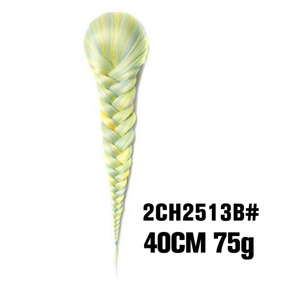 Synthetic Braided Fishtail Horse Tail Women's Wig 25