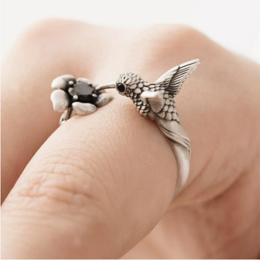 Vintage Thai Silver Koi Ring