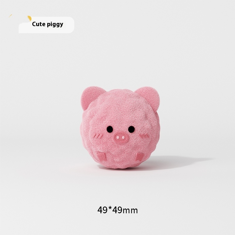 Dog Cartoon Acanthosphere Sounding Toy Pet Molar Teeth Cleaning