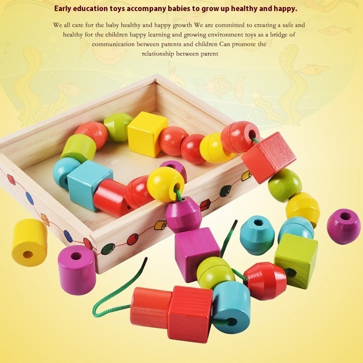 Children's Educational Early Education Shape Building Block Toys - Image 1