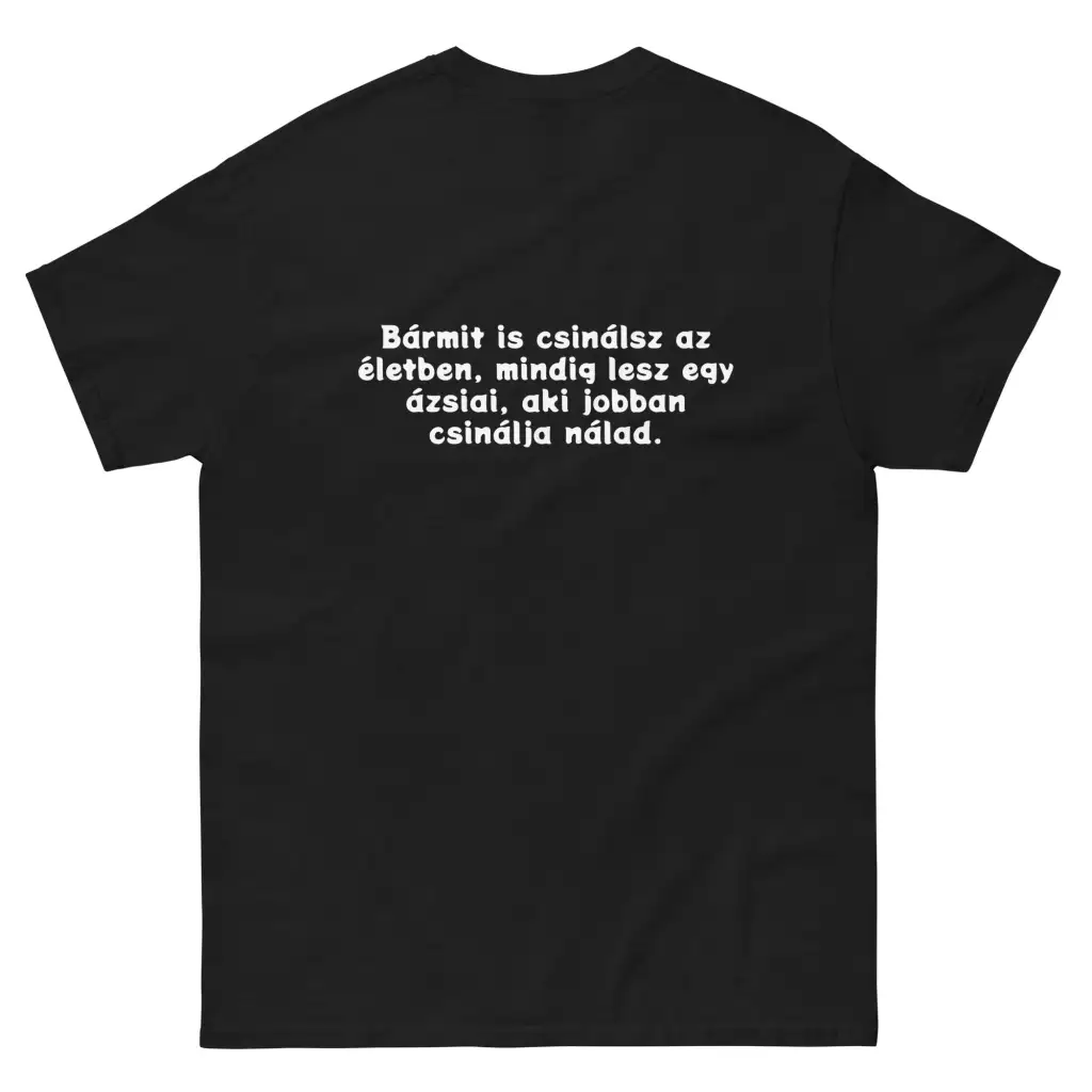 Men And Women Couple Solid Color White Printed T-shirt For Figure Advertising Shirt - Black